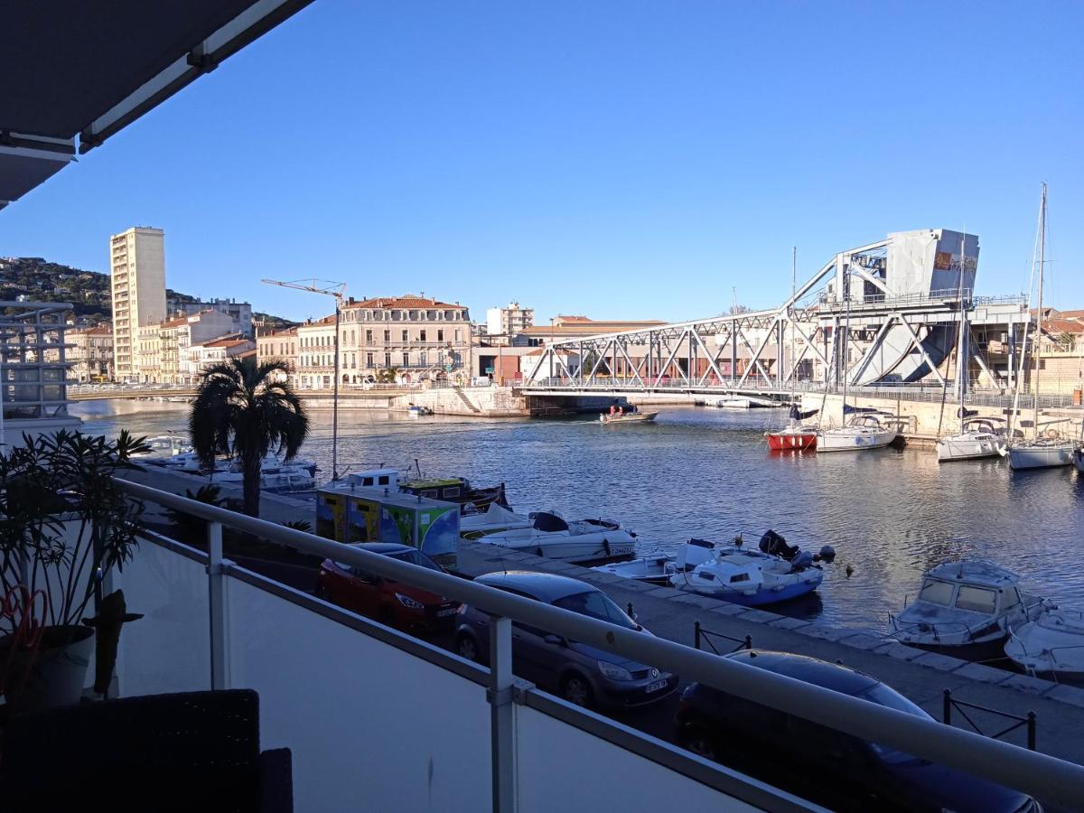 Appartement Cosy Terrasse Vue Quai Canal + Parking Sete Bagian luar foto